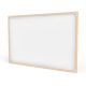 Quadro Branco Moldura Plástica 90x60 (Stalo) 1