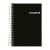 Agenda Diária Executiva Espiral 14x20cm Preta (Kit) 1