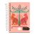 Agenda Diária Fashion World Espiral 10x15cm (Kit) Capa:Onças 1