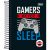 Agenda Diária Pepper Masculina M4 (Tilibra) Modelo:2021-Gamers 1