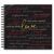 Álbum Love Dourado 21,8x23cm 30fls Pretas (Fina Ideia) 1