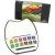 Aquarela Rembrandt em Pastilha Estojo Luxury Pocket 12 cores + Pincel (Royal Talens) 1