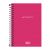 Caderneta 1/8 Espiral Capa Plastica Neon 80fls (Tilibra) Cor:Pink 1