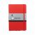 Caderneta de Anotação 14 x 21cm sem Pauta (Royal Paper) Cor:Vermelho 1