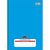 Caderno 1/4 D+ com Índice Brochura Capa Dura Azul 96fls (Tilibra) 1