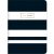 Caderno 1/4 West Village Grampeado Capa Flexível 32Fls (Tilibra) Capa:Preto Listras 1