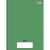 Caderno 1/4 Brochura Capa Dura D+ 48fls (Tilibra) Cor:Verde 1