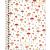Caderno Colegial 1 Matéria Loveland 80fls (Tilibra) Capa:Cogumelos Fundo Branco 1