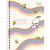Caderno Colegial 1 Matéria Snoopy Espiral Capa Dura 80fls (Tilibra) Capa:2024-Always Show Your True Color 1