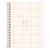 Caderno de Receitas Soho 80fls (Tilibra) Capa:2023-Quadriculado Rosa e Verde 1