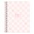 Caderno de Receitas Soho 80fls (Tilibra) Capa:2023-Xadrez Branco e Rosa 1