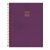 Caderno Executivo Colegial 1 Matéria Napoli Capa Dura 80fls (Tilibra) Capa:Roxo 1