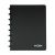 Caderno Inteligente Atoma A5 Polypro Pautado (Atoma) Capa:Preto 1
