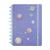 Caderno Inteligente Purple Galaxy By Gocase (CI) Tamanho:Grande 1