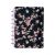 Caderno Inteligente Rose Black By Gocase (CI) Tamanho:Médio 1