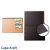 Caderno Sketchbook A4 180g 40Fls Pretas (Merci) Capa:Kraft 1
