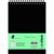 Bloco Espiral Vertical 20,5x28cm Preto com Pauta (Royal Paper) 1