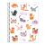 Caderno Universitário 1 Matéria Hug Me Espiral Capa Dura 80fls (Tilibra) Capa:2023-Fundo Branco 1
