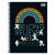 Caderno Universitario 1 Materia Mickey Rainbow Espiral Capa Dura 80fls (Tilibra) Capa:2023-Belong Believe Be Proud 1