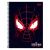 Caderno Universitário 1 Matéria Spider Man Game Espiral Capa Dura 80fls (Tilibra) Capa:Preta com Máscara 1