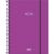 Caderno Universitário 1 Matéria Neon 80 Folhas (Tilibra) Capa:Roxo 1