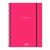 Caderno Universitário 1 Matéria Neon Espiral Capa Plástica 80fls (Tilibra) Cor:Pink 1