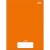 Caderno Universitário D+ Brochura Capa Dura 96fls (Tilibra) Cor:Laranja 1
