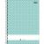 Caderno Universitário 1 Matéria Academie Espiral Capa Dura 80fls (Tilibra) Capa:Verde 1