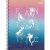 Caderno Universitario 1 Materia Wonder Espiral Capa Dura 80fls (Tilibra) Capa:2022-Blue Sea 1