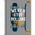 Caderno Universitário 1 Matéria Pepper Masculino Espiral Capa Dura 80fls (Tilibra) Capa:2021-Never Stop Rolling 1