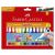Caneta Hidrocor 12 Cores Jumbo Triangular (Faber Castell) 1