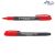 Caneta Marcador Permanente 4.0 (Pilot) Cor:Vermelho 1