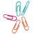 Clips Colorido 28mm com 80 (Tilibra) 1