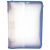 Fichário 1/4 Plástico Transparente 4 Argolas com Zíper (Yes) Cor:Azul 1