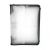 Fichário 1/4 Plástico Transparente 4 Argolas com Zíper (Yes) Cor:Preto 1