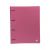Fichario A4 Plastico 4 Argolas Opaco com 5 Divisorias 96Fls (Yes) Cor:Rosa Escuro 1