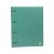 Fichario A4 Plastico 4 Argolas Opaco com 5 Divisorias 96Fls (Yes) Cor:Verde Escuro 1
