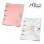 Fichário Colegial Cartonado Capa PVC Pink Stone (Ótima) 1