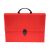 Maleta com Alça Ofício Dorso 45mm Novaonda (Polibras) Cor:Vermelho 1