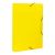 Pasta Plástica Ofício com Elástico Dorso 4cm Top Line (Dello) Cor:Amarelo 1