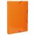 Pasta Plástica Ofício com Elástico Dorso 4cm Top Line (Dello) Cor:Laranja 1