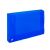 Pasta Plástica Ofício Transparente com Elástico Dorso 4cm (Yes) Cor:Azul 1