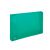 Pasta Plástica Ofício Transparente com Elástico Dorso 4cm (Yes) Cor:Verde 1