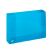 Pasta Plástica Ofício Transparente com Elástico Dorso 5cm (Yes) Cor:Azul 1