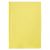 Pasta Plástica Ofício Transparente com Trilho Dorso Fino (Yes) Cor:Amarelo 1