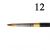 Pincel Redondo Round System3 SY85 (Daler Rowney) Tamanho:12 1