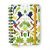 Planner 2024 Semanal Journal Wire-o 11,5x16cm Pássaros - Floresta Tropical Branco (Cícero) 1