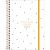 Planner West Village Espiral M5 (Tilibra) Capa:2022-Branca com Bolinhas Pretas 1
