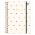 Planner West Village M7 (Tilibra) Capa:2024-Branco com Bolas Pretas 1