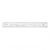 Regua Plastica 30Cm Flexivel (Waleu) Cor:Cristal 1